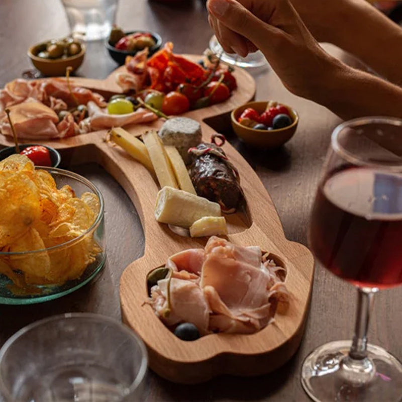 Grappig aperitiefbord