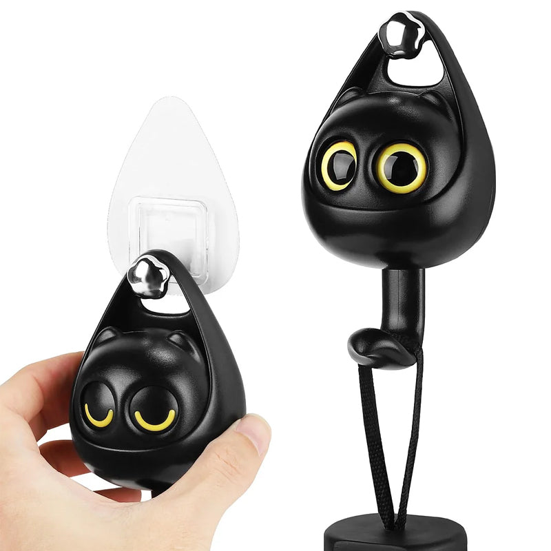 Creatieve schattige knipoog kattenhaken