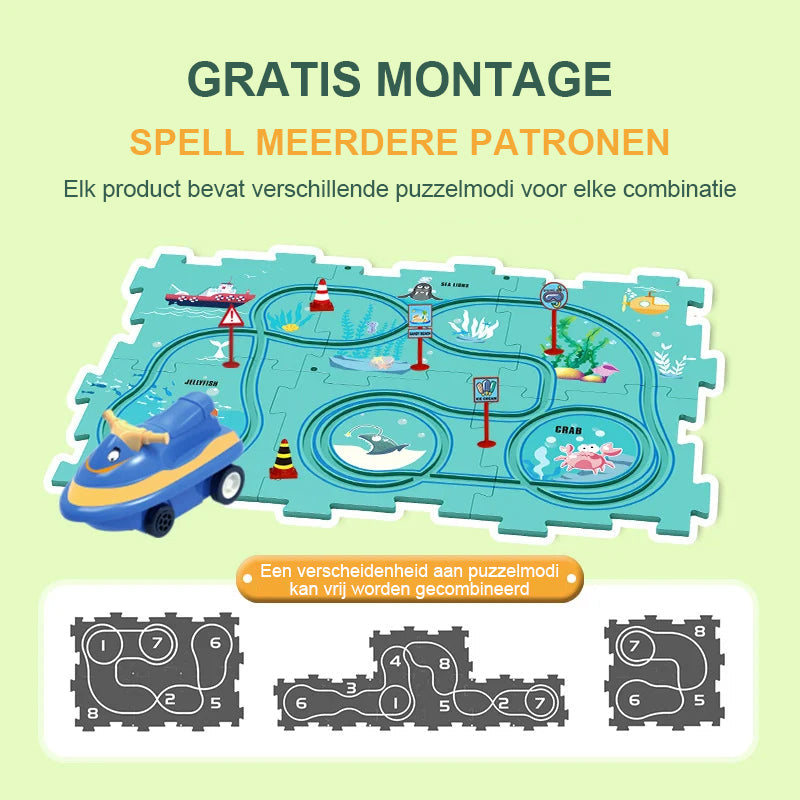 Doe-het-zelf montage van een elektrische trolley