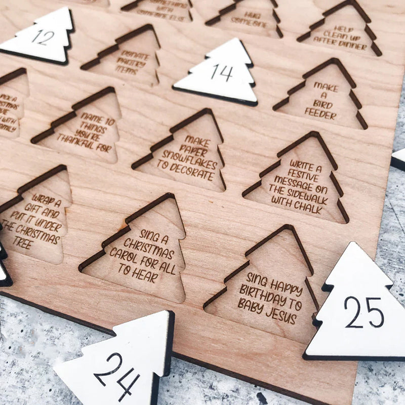 Daden van vriendelijkheid adventskalender