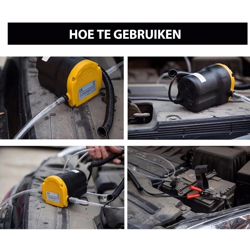 Snelle olieverversingspomp