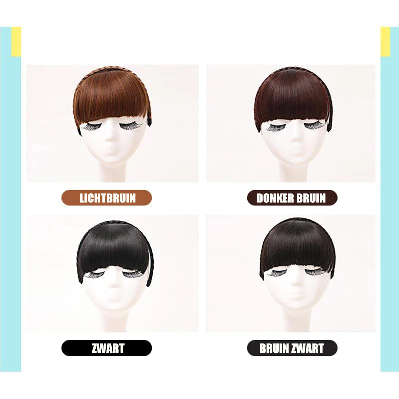 Secret Bang gevlochten hoofdband