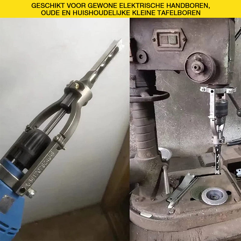 Houtbewerking Vierkant Gat Boren Adapter Beugel