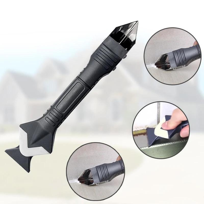 3-in-1 Siliconen plamuur gereedschap