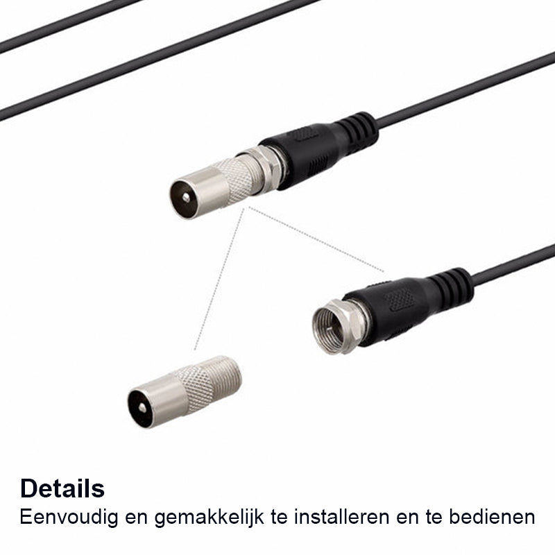 TY13HDTV grensoverschrijdend voor uw tv-antenne 4K