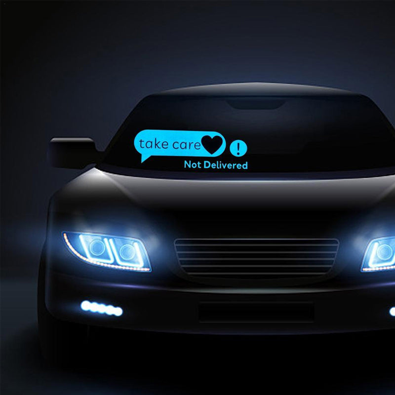 Lichtgevende autostickers