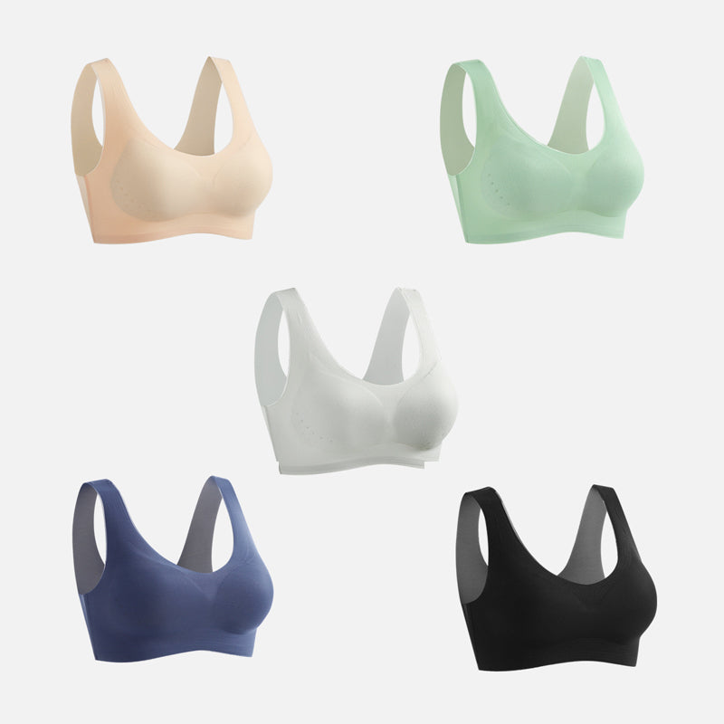 Ultradunne ijszijden comfort-bh voor dames