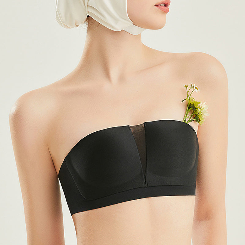 Antislip 3D-liftende en rimpelende naadloze beha uit één stuk