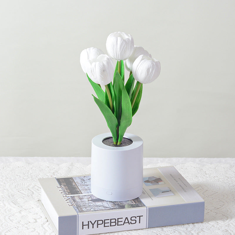 LED oplaadbaar tulp nachtlampje