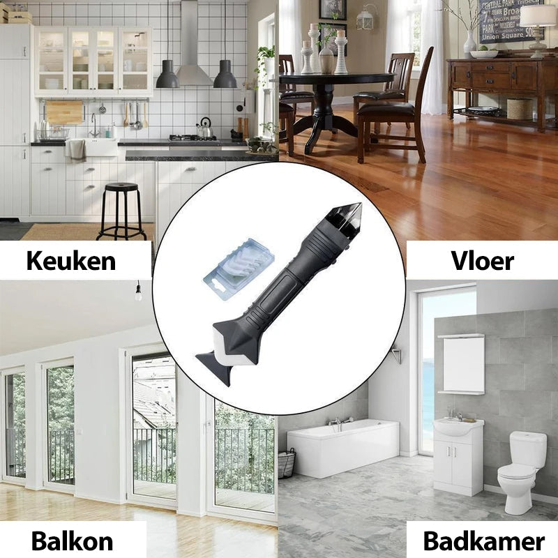 3-in-1 siliconenkit gereedschap