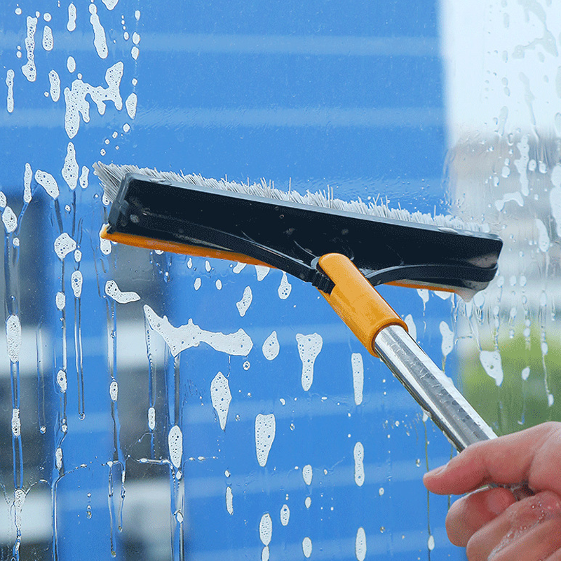 2 in 1 Vloerborstel Schrobborstel