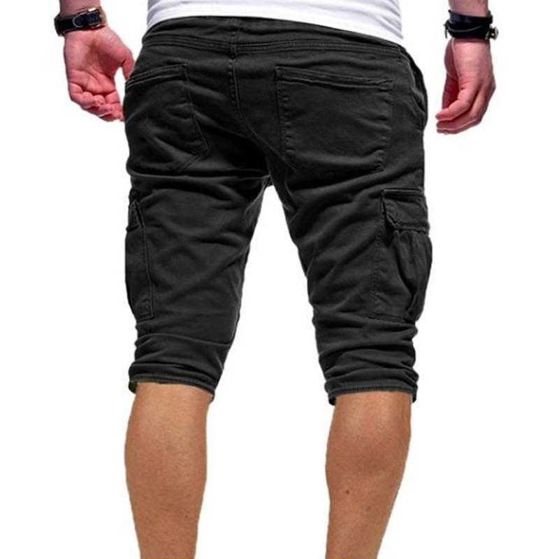 Losse shorts voor heren met grote zakken