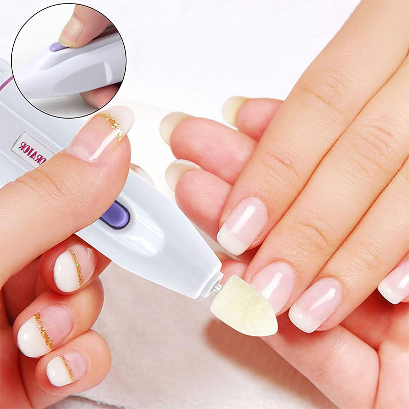 Elektrische nagelvijlset