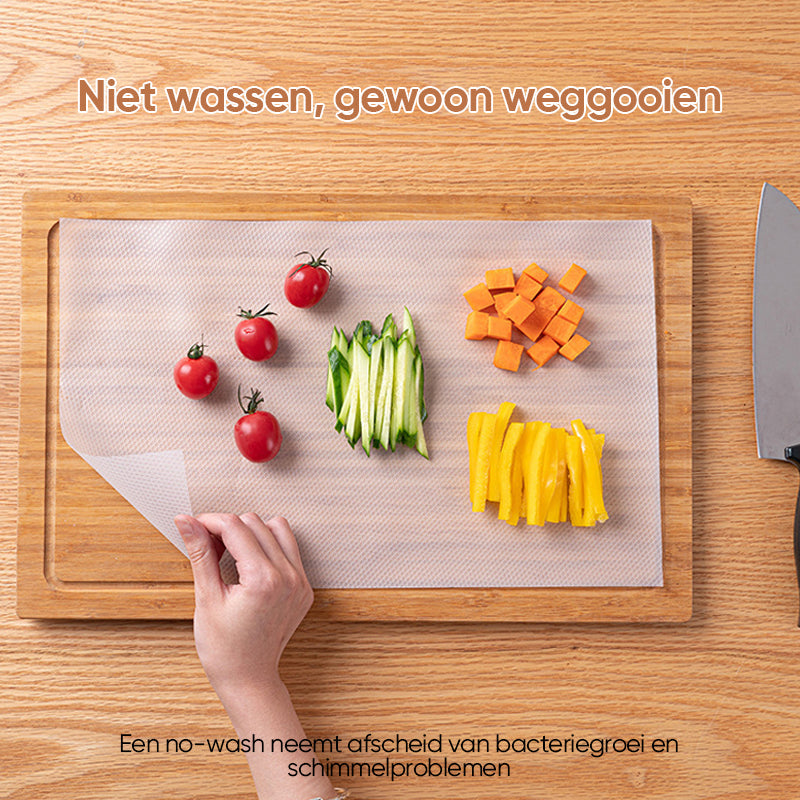 Wegwerp snijplankmat