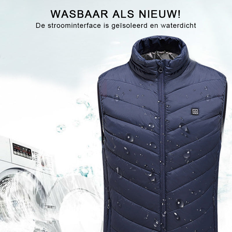 Uniseks verwarmd vest