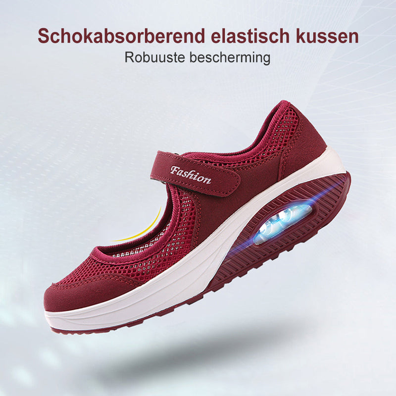 Vliegende geweven gezellige wandelschoenen