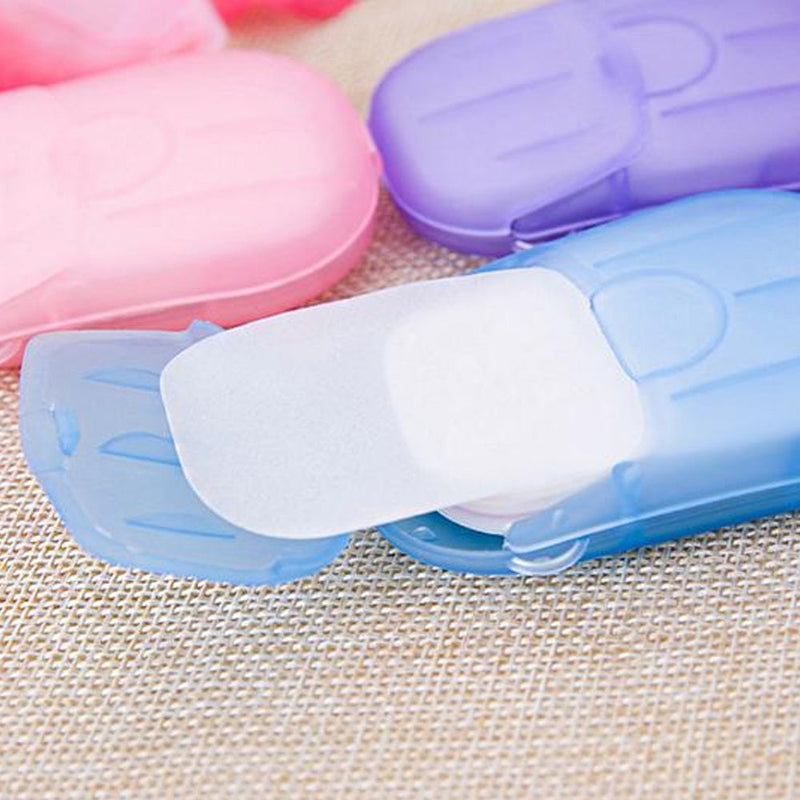 Draagbaar handwaspapier 5 dozen (100 stukken)