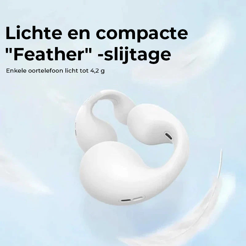 Draadloze Oorclip Beengeleidende Hoofdtelefoon