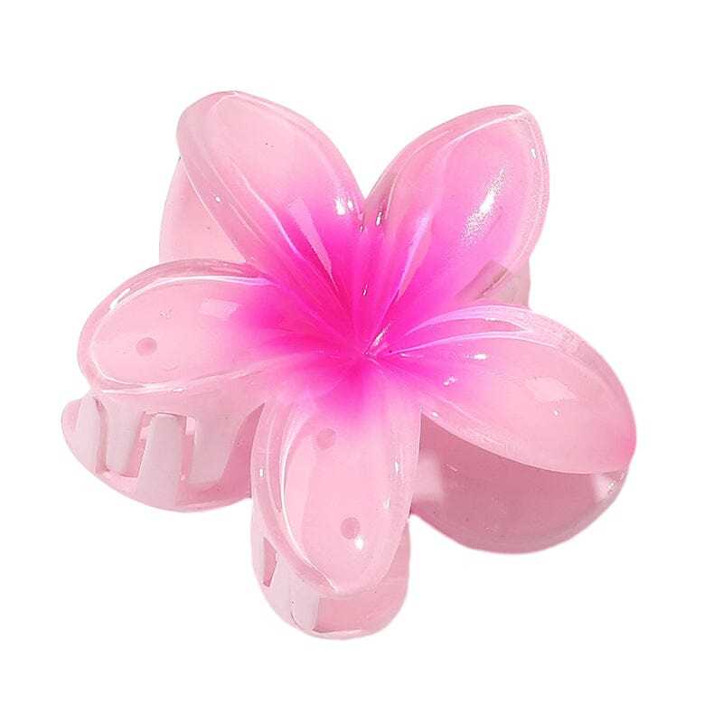 Haarclip met eierbloem