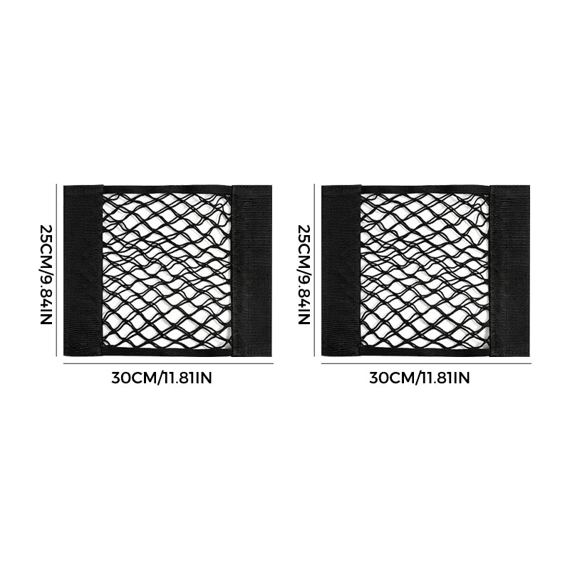 Plastic zak met opbergtas (met plakband)