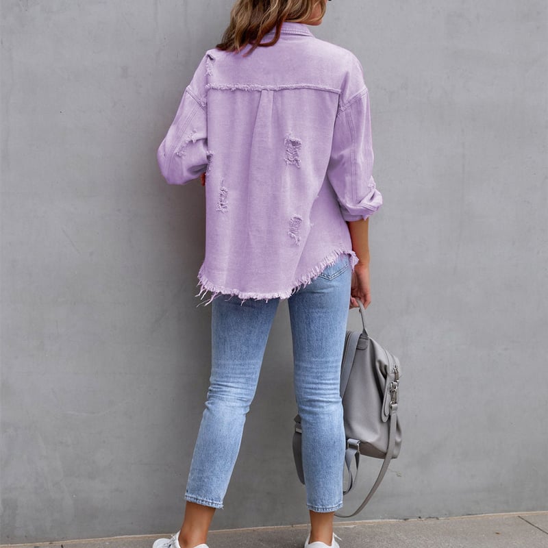Relaxed fit spijkerjack