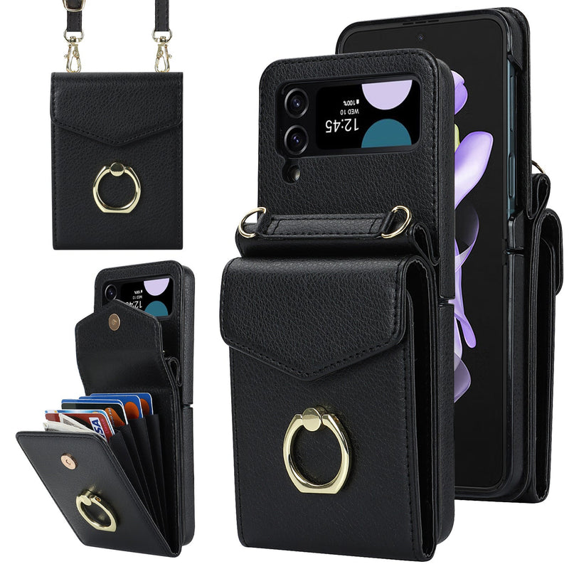Z Flip5 Opvouwbare Messenger-telefoonhoes voor Samsung Flip4