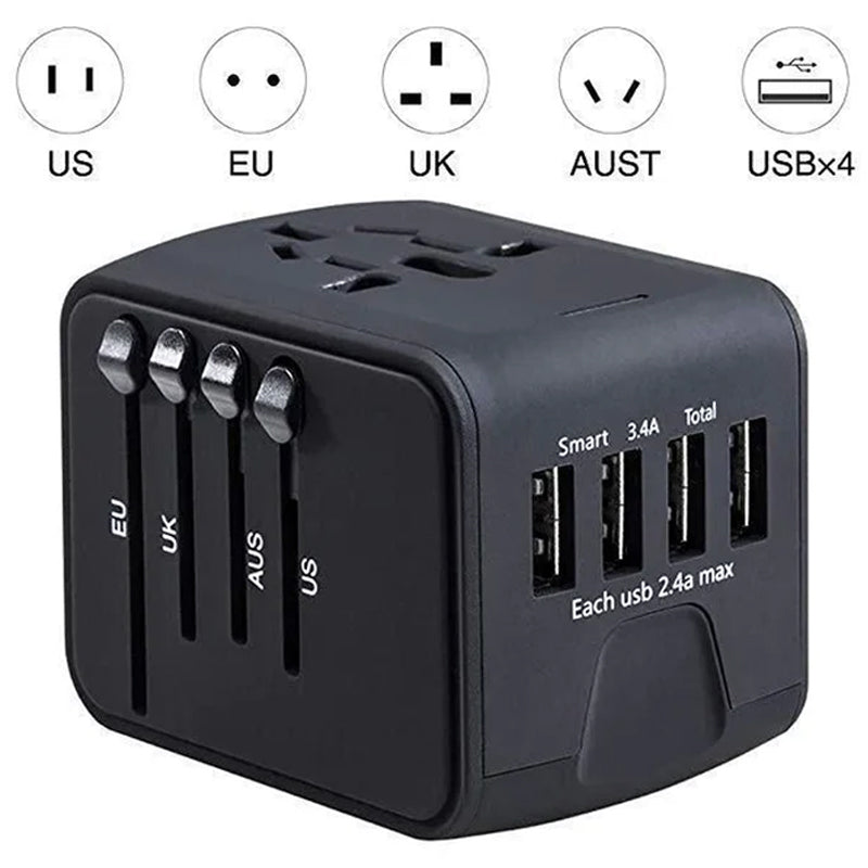 Universele Smart Travel Adapter spannings omvormer