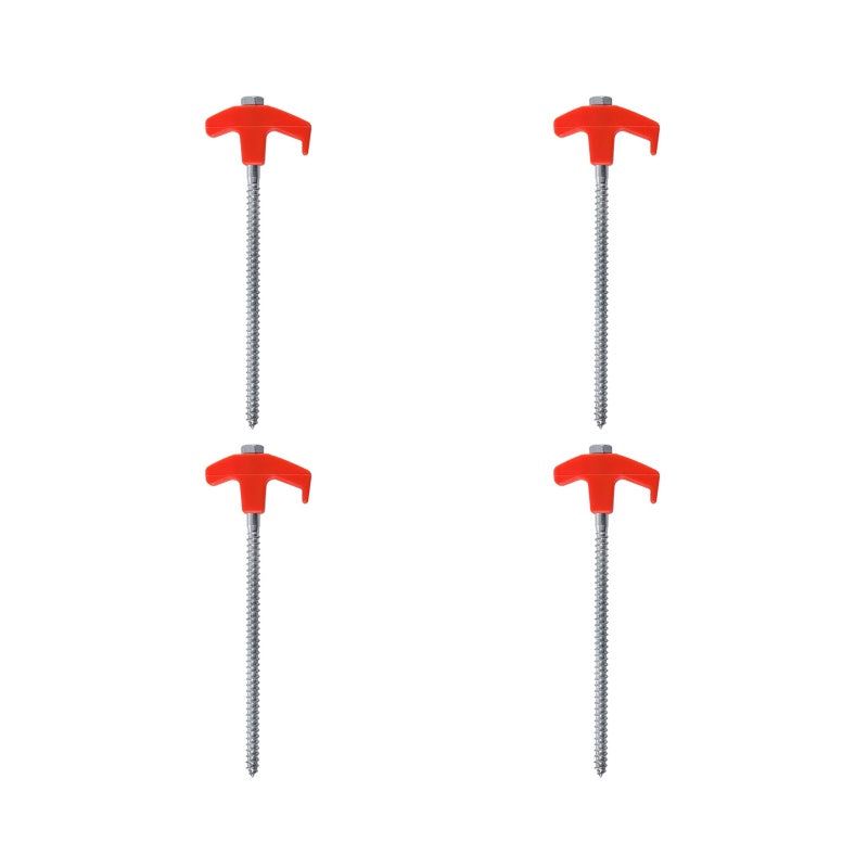 Lichtgevende zeshoekige spiraalvormige fluorescerende nagel van koolstofstaal