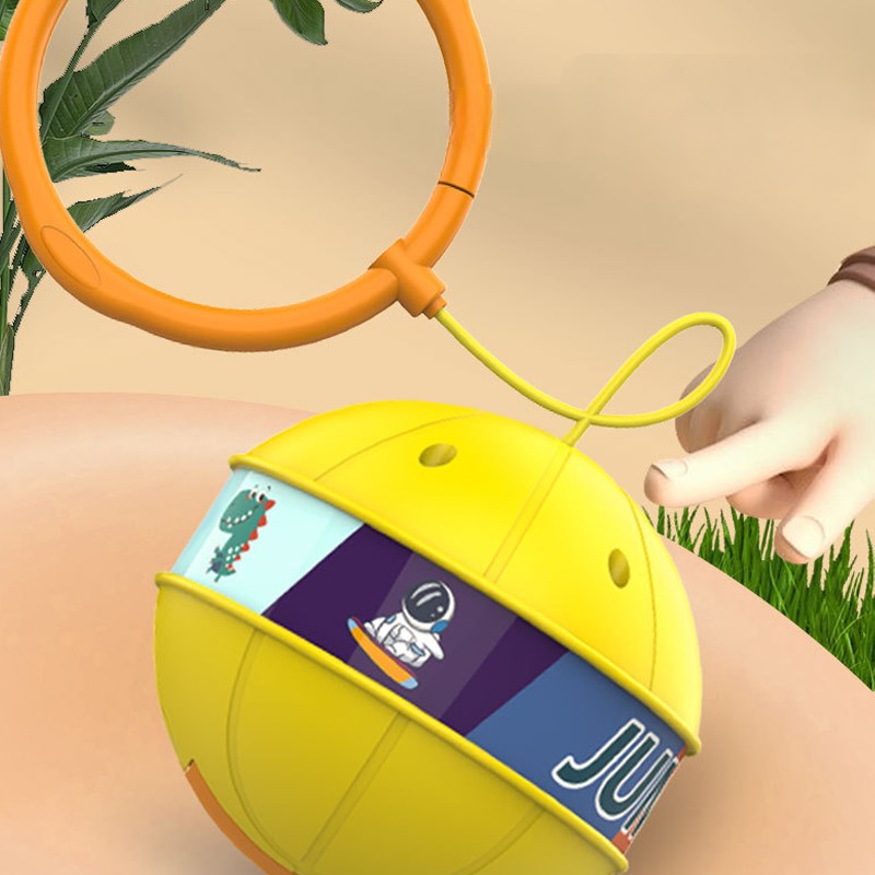 Gloeiende stuiterende bal