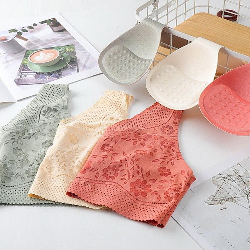 Terug verfraaiende ademende lift-bh