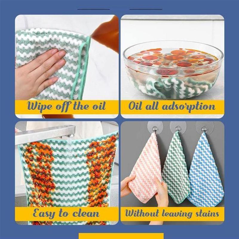 Microfiber Schoonmakende Wasdoek ( 3 stuks )