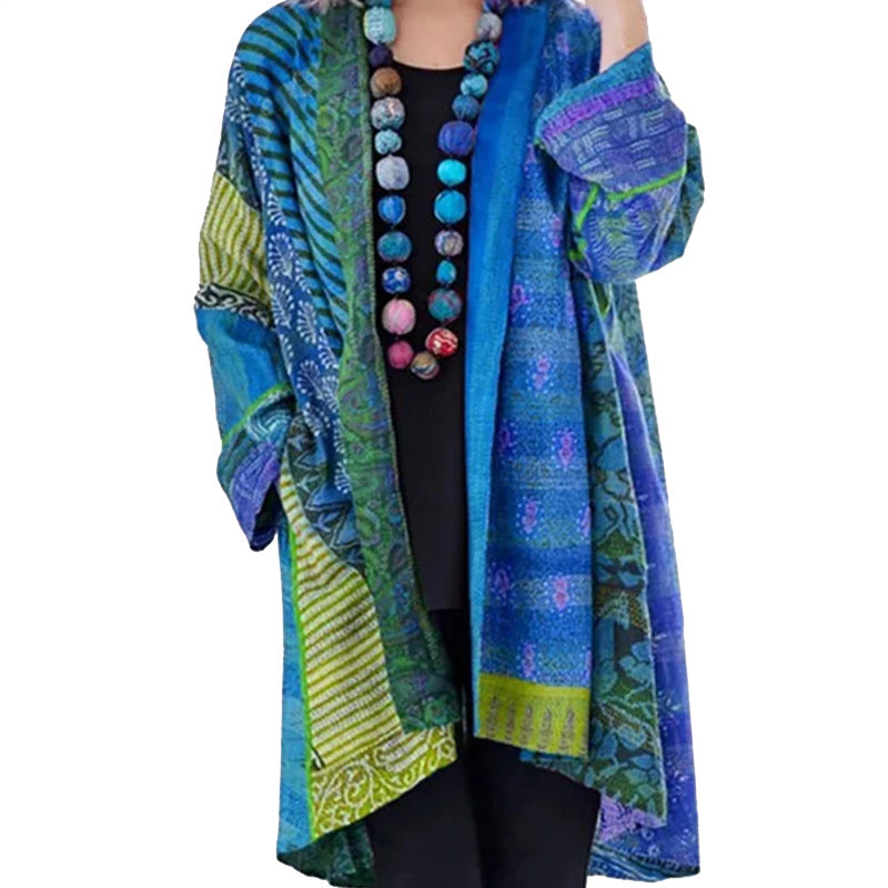 Katoenen trui kruljack met lange mouwen