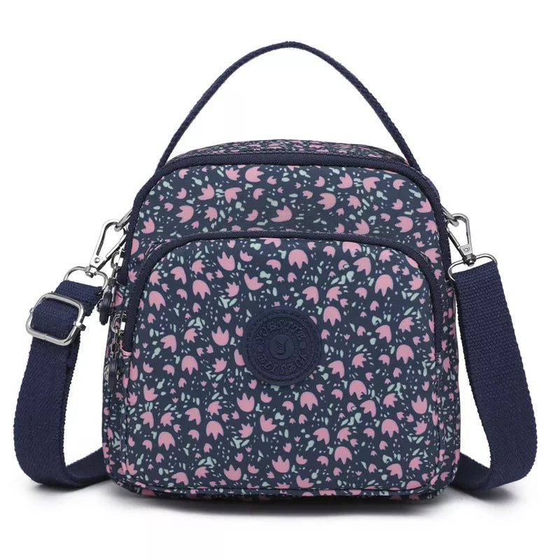 lichtgewicht schoudertas voor dames buitenshuis vrije tijd bedrukte tas