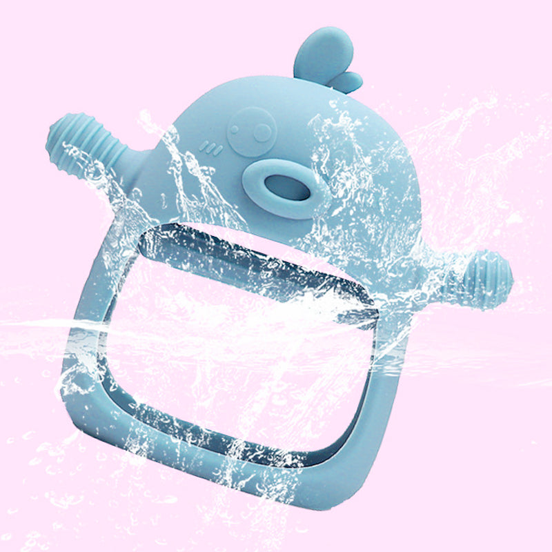 Siliconen tandjeshandschoen voor baby's