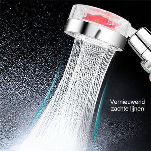 Draaibare hogedruk douche