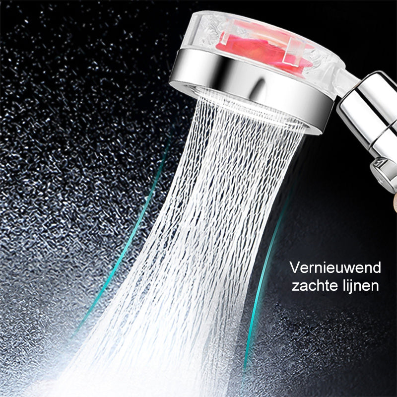 Draaibare hogedruk douche