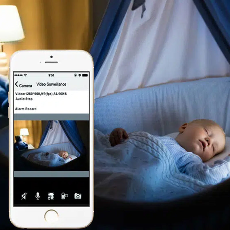 Mini wifi spionagecamera