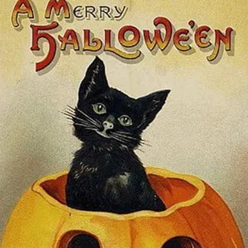 Vintage Halloween Ansichtkaarten set (24 stuks)