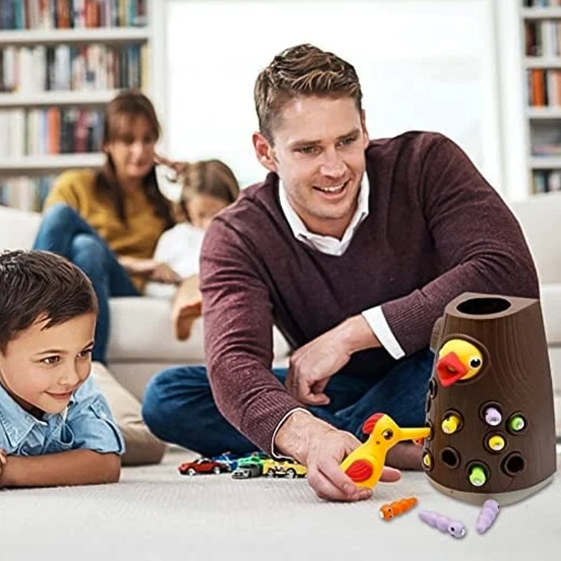 Worm voeding speelgoed
