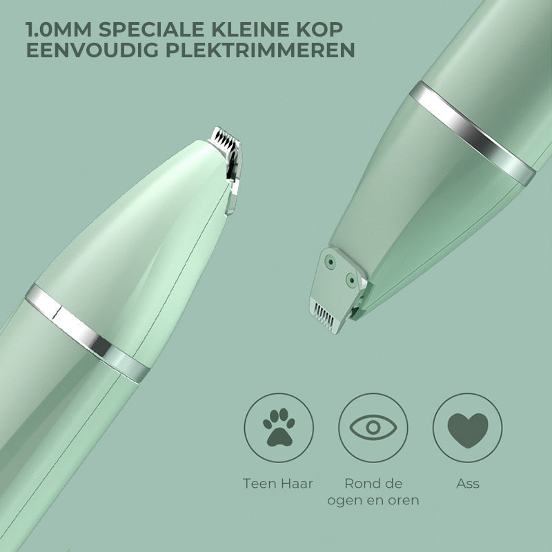 4-in-1 scheerapparaat voor dierenhaar