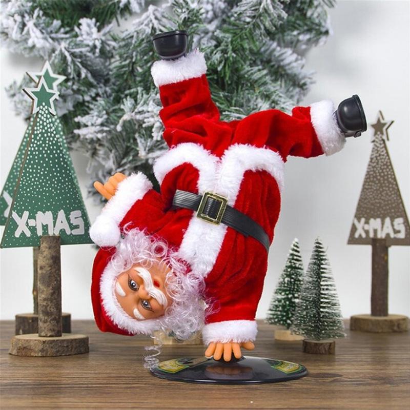 Grappige kerstman pop