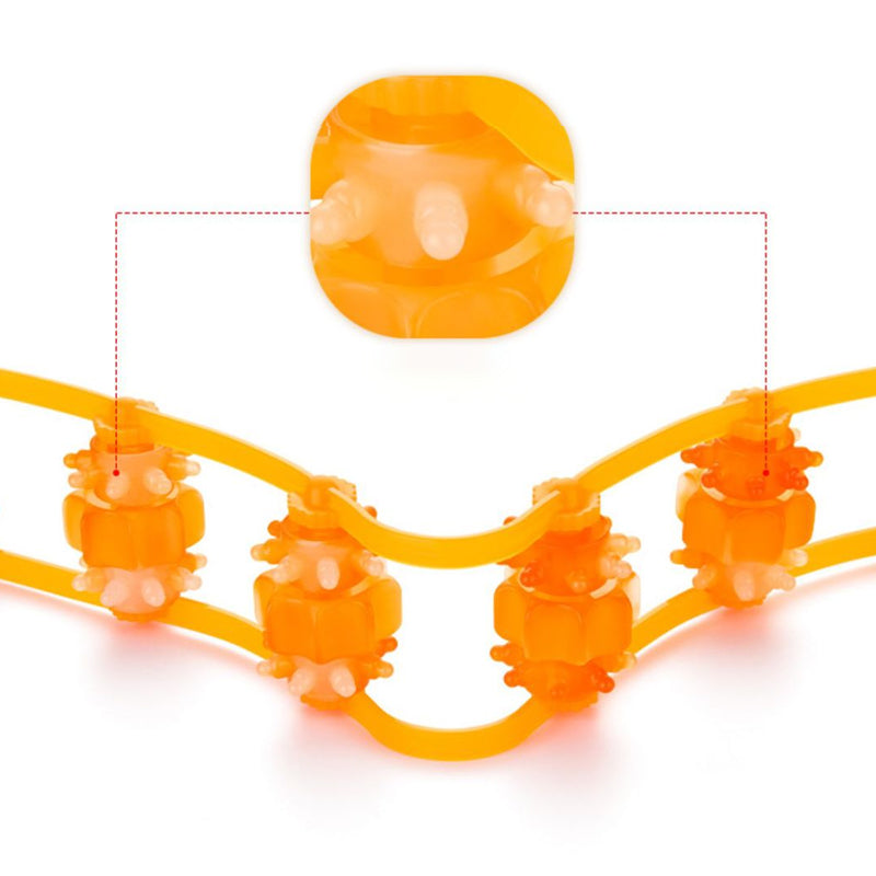 Draagbare handgemaakte rugmassage roltouw