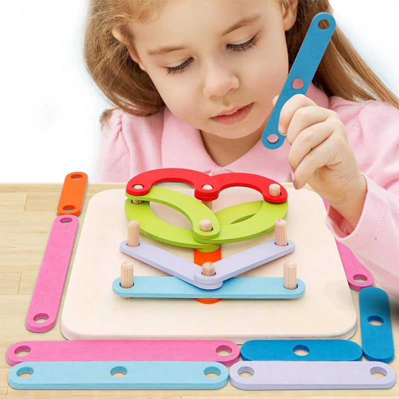 Multifunctioneel Montessori Pijler Collage Speelgoed