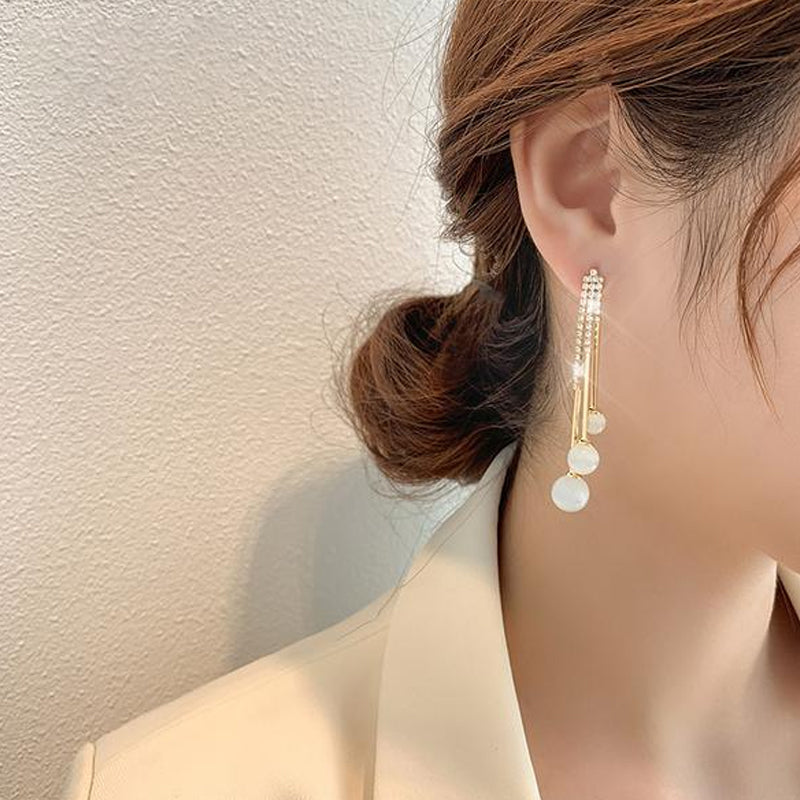 Kwastje elegante piercing oorbellen