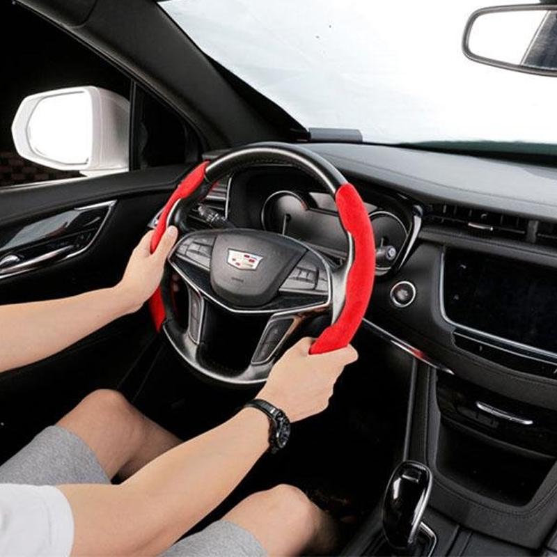Auto antislip pluche stuurhoes