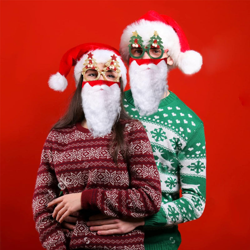 Gezichtsmasker van de Kerstman