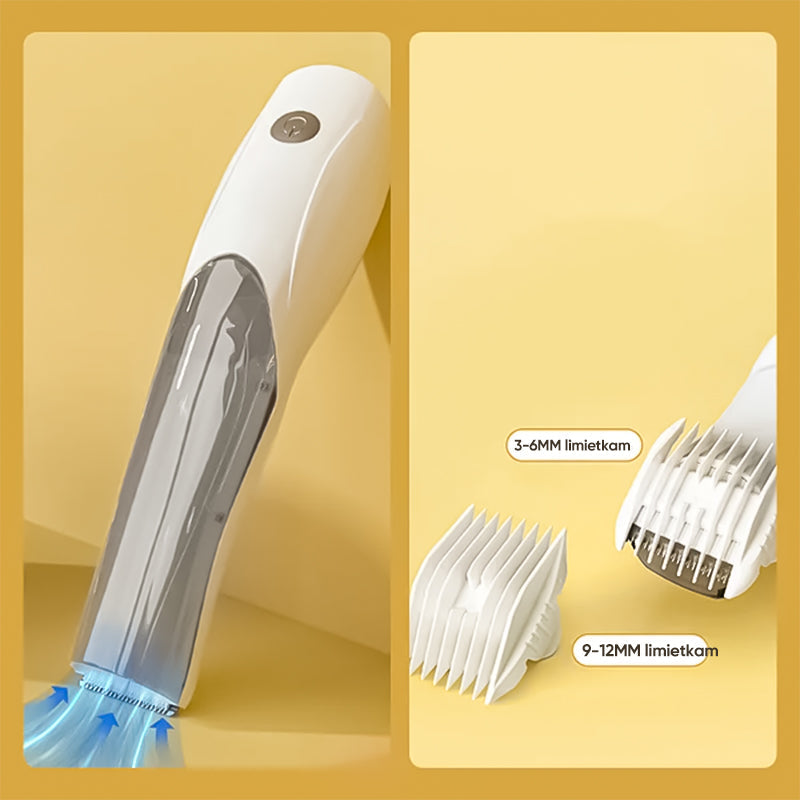 SAKER® Geïntegreerde tondeuse voor scheren en zuigen