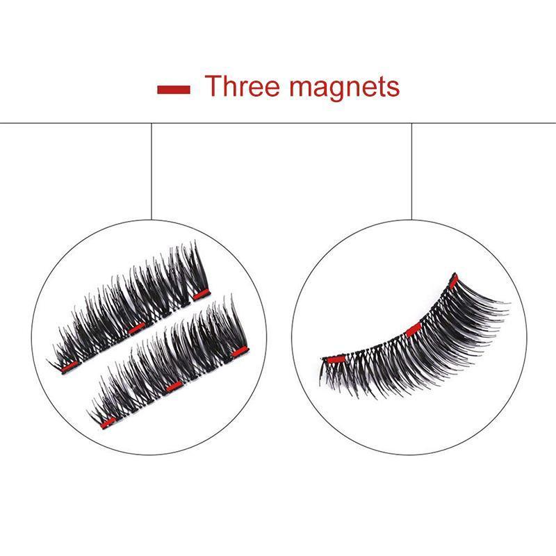 8D magnetische wimpers zonder lijm