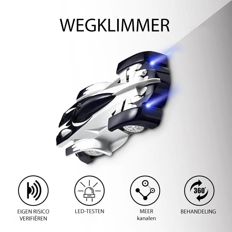 Anti-zwaartekracht muurklimmen