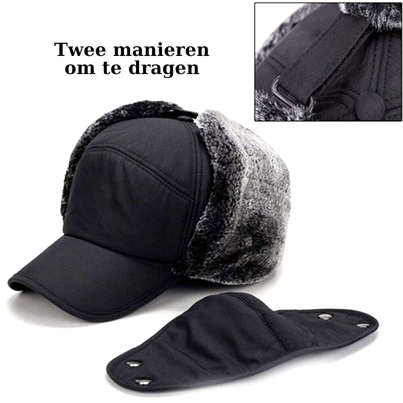 Unisex winddichte muts voor oor- en gezichtsbescherming